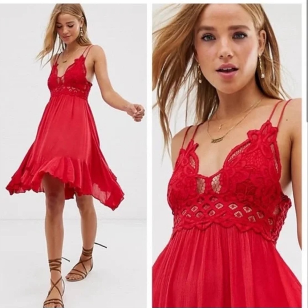 FREE PEOPLE Adella slip dress